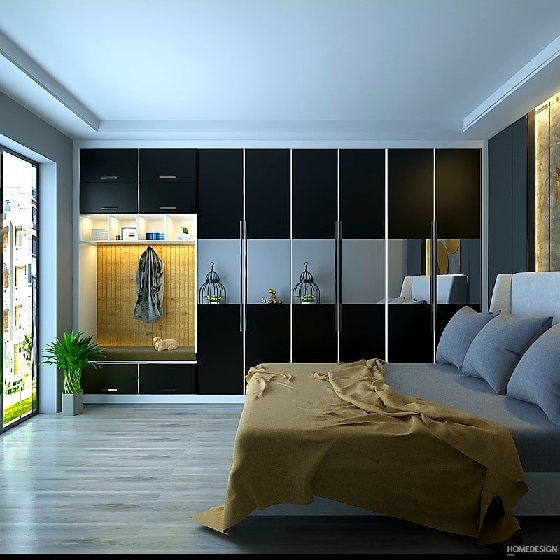 latest cupboard design for bedroom 