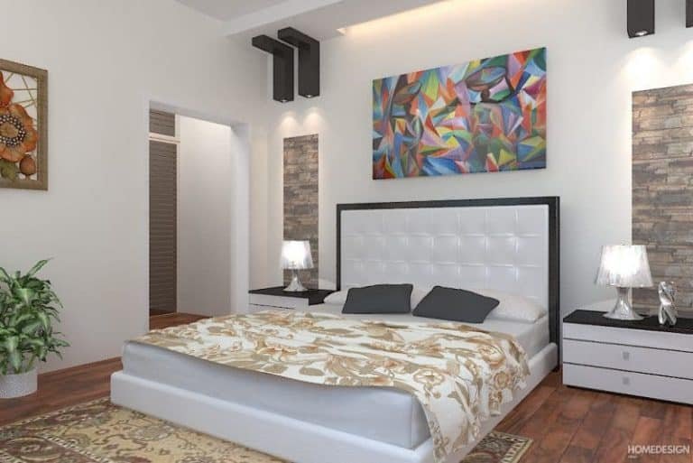 Bedroom interior by HDP in Lucknow