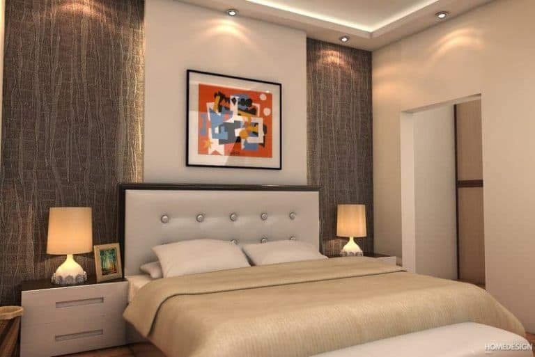 Bedroom interior by HDP in Lucknow