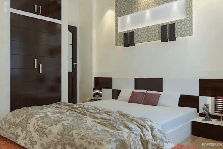 Bedroom interior by HDP in Lucknow