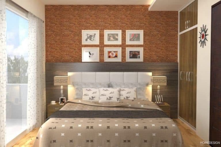Bedroom interior by HDP in Lucknow