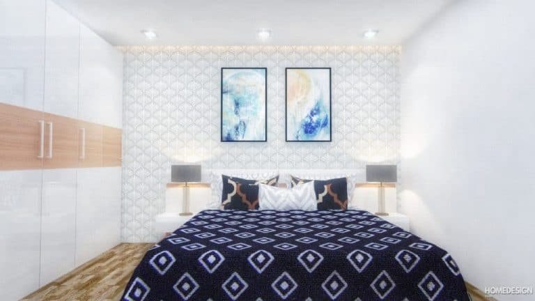Bedroom interior by HDP in Lucknow