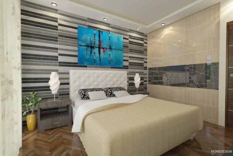 Bedroom interior by HDP in Lucknow