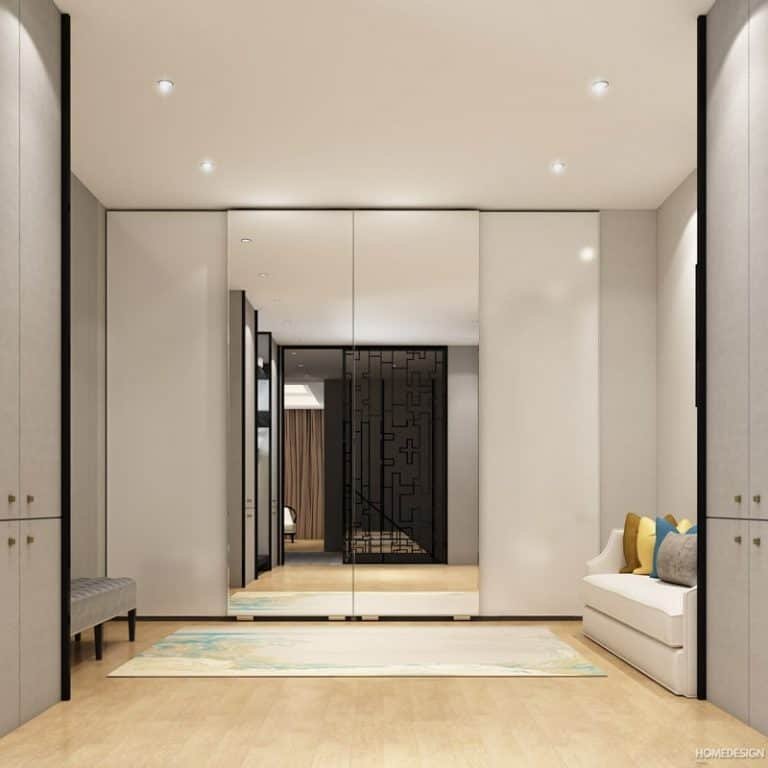 Fitted wardrobe designed by HDP in Lucknow