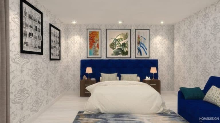 Bedroom interior by HDP in Lucknow