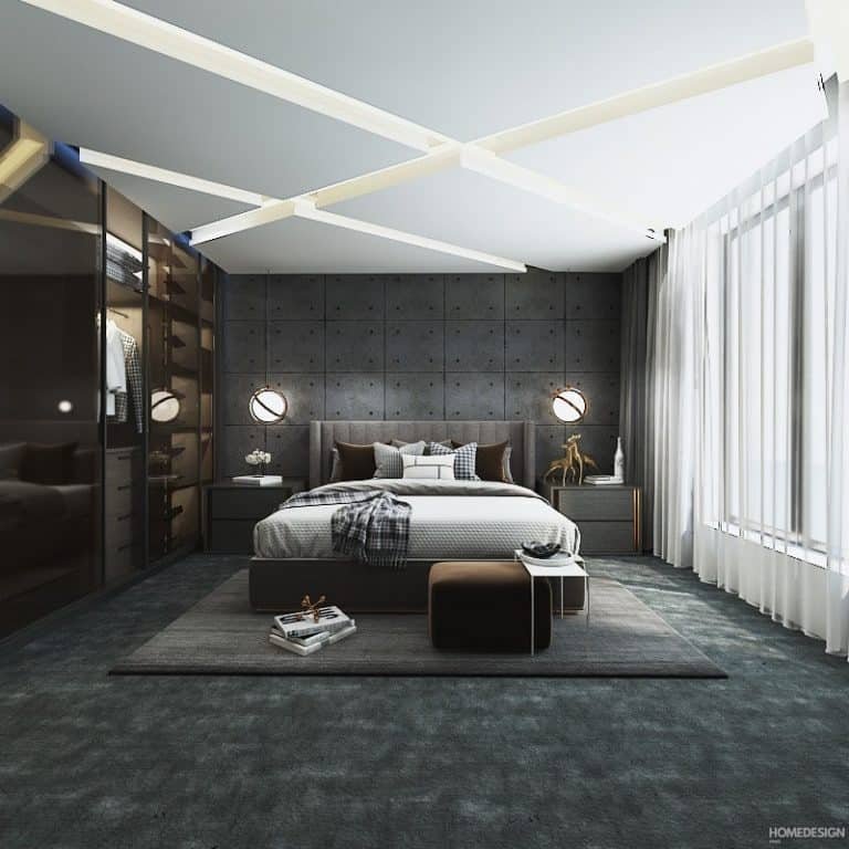 false ceiling design in bedroom