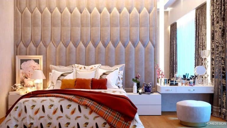 Bedroom interior by HDP in Lucknow