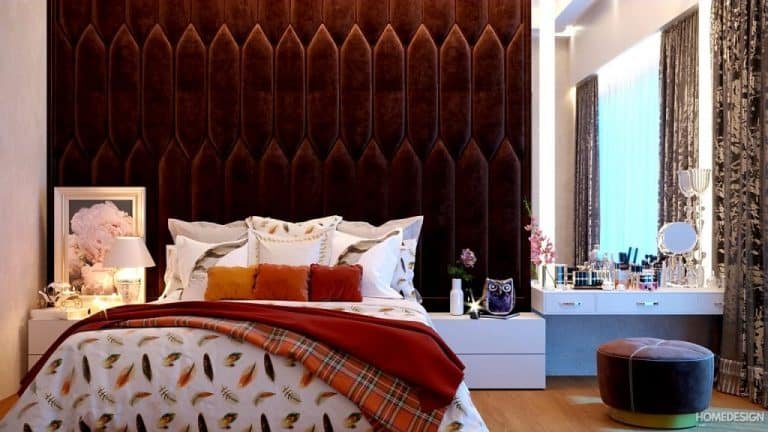 Bedroom interior by HDP in Lucknow