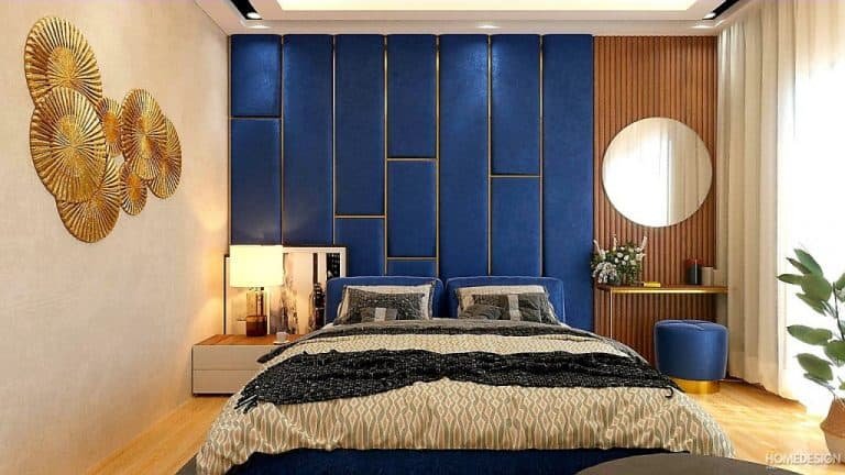 Bedroom interior by HDP in Lucknow