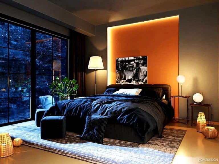 Bedroom interior by HDP in Lucknow