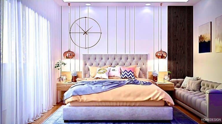 Bedroom interior by HDP in Lucknow