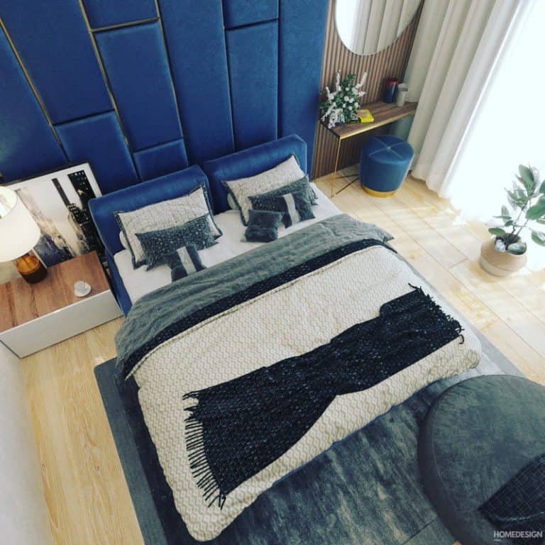 Bedroom interior by HDP in Lucknow