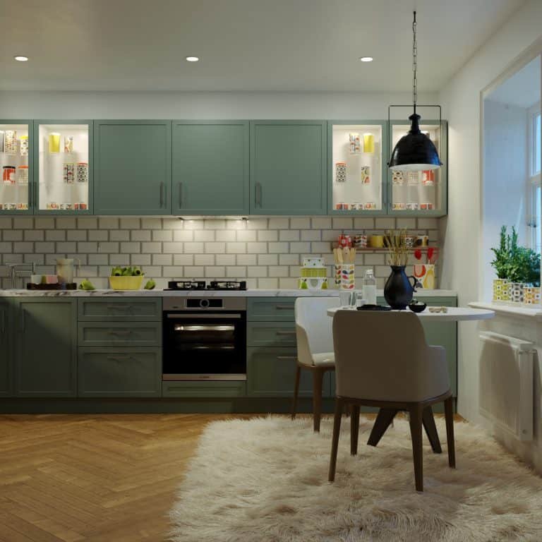 Modular kitchen designed by HDP in Lucknow